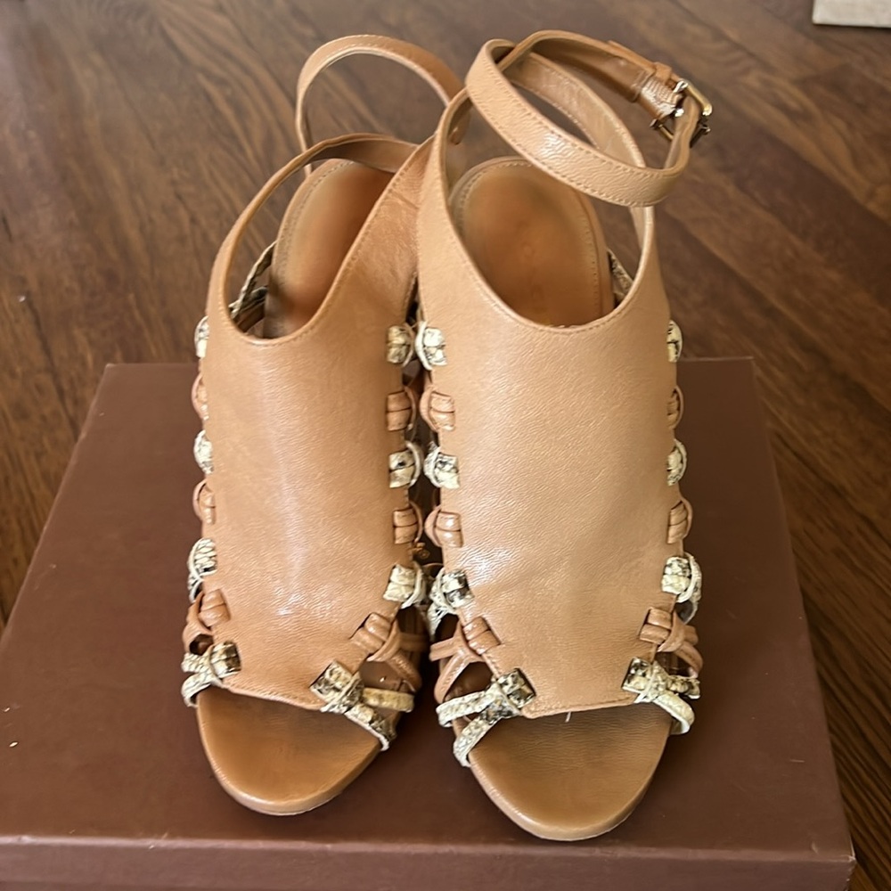 Coach Jody Python Print Stilettos - image 2